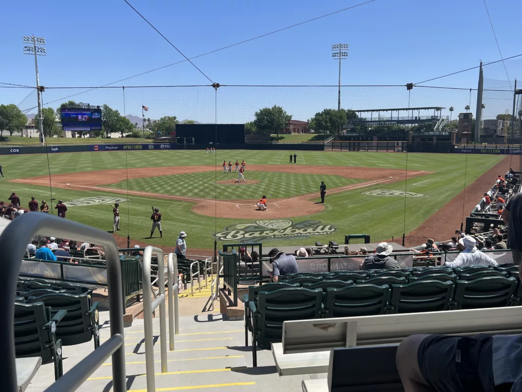 Major League Baseball field 