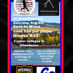 White Mountain JUCO Showcase Aug 9, 2025