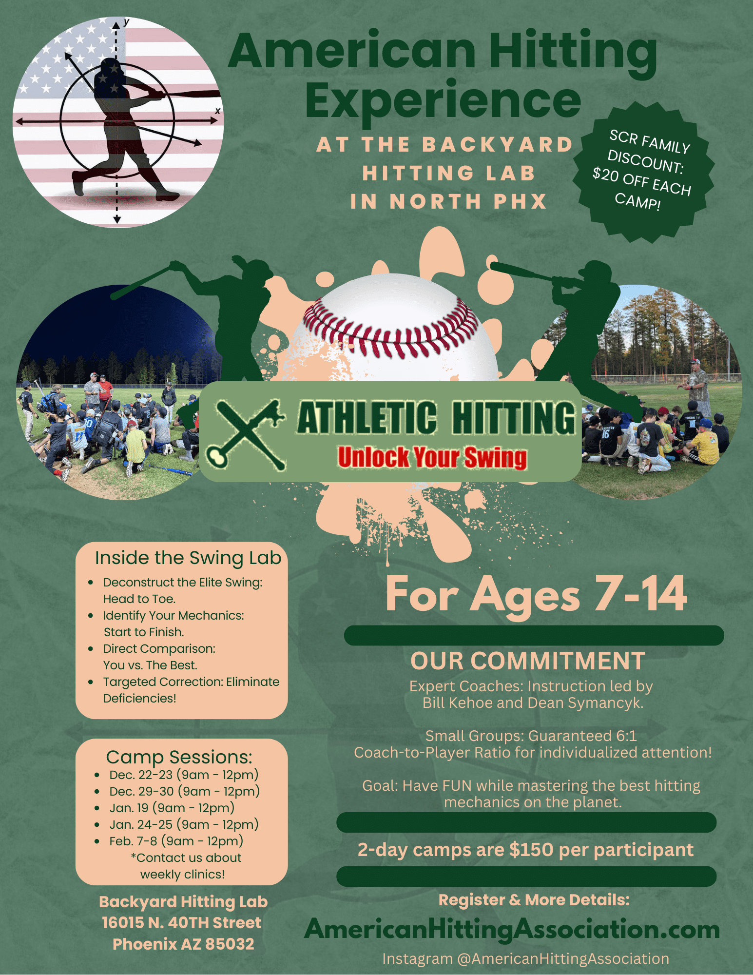 1/ 19 Phoenix, Arizona Hitting Camp